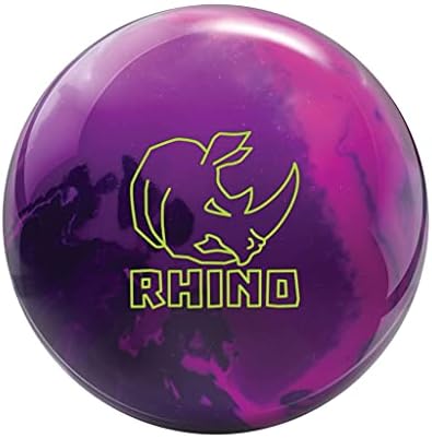 Brunswick Rhino Reaktif ÖNCEDEN DELİNMİŞ Bowling Topu-Macenta / Mor / Lacivert 10lbs