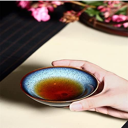 WSZJJ 3 Şekiller 6 Desenler çay bardağı porselen çay takımları Çin Kase Altında Sırlı Tenmoku Çömlek Seramik Sıcak