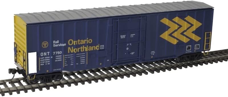 Atlas HO Ölçeği MGK 5111 50 ' Fişli Kapılı Vagon Ontario Northland / AÇIK 7783