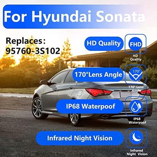 LEVANLİGHT Dikiz Reversing geri görüş kamerası ile Uyumlu Hyundai Sonata VIII Nesil 2011 2012 2013 2014 SONTA YF İ45