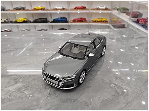 Ölçekli Model Araçlar Audi S8 Sınırlı Sayıda Simülasyon Reçine Araba Modeli Hediyeler Koleksiyonu Yetişkin Hobi Süslemeleri
