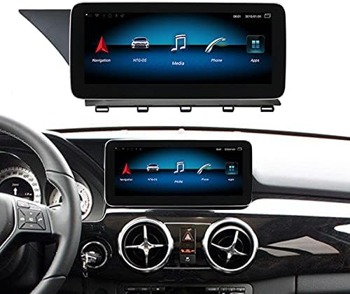 Araba Stereo 12.5 Araba Dokunmatik Ekran 1920X720 Mercedes Benz GLK Sınıfı X204 2013-2015 için, dahili Kablosuz Carplay