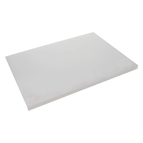 Heyiarbeit Plastik Kesme Tahtası Mat Damgalama Delme Çekiç Pad Beyaz DIY Deri El Sanatları Aracı 200x150x8mm 1 adet