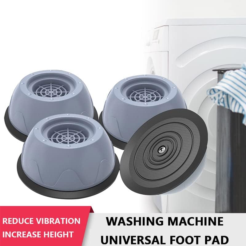 Anti Titreşim Ayak Pedleri Kauçuk Paspas Kaymaz Sessiz Evrensel Çamaşır Makinesi Buzdolabı Mobilya Sabit Kurutucu