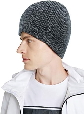 Adofect Unisex Yansıtıcı Bere Şapka Gelişmiş Görünürlük Soğuk Hava Koşu Bere Kap, Yüksek Görünürlük Güvenliği için