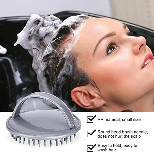 yesTGE Silikon Şampuan saç derisine Masaj Şampuan Masaj Tarak Banyo Masaj Fırçası baş masaj aleti Saç duş fırçası
