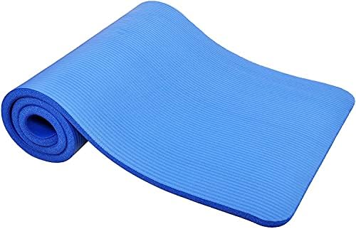 Essentials Kalın Yoga Mat Fitness ve egzersiz matı ile Kolay-Cinch Yoga Mat Taşıyıcı Kayış, 72L x 24 W x 2/5 İnç Kalın