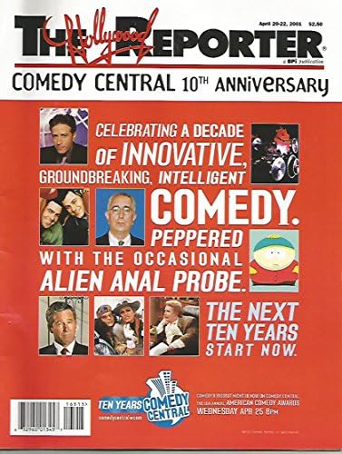 Hollywood Muhabiri Nisan 2001 Dergisi Komedi Merkezi 10. Yıl Dönümü