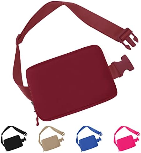 TDIFFUN fanny Paketleri Kadın Erkek, Moda Bel Paketi Küçük bel çantası Ayarlanabilir Kayış ile Koşu için, Seyahat