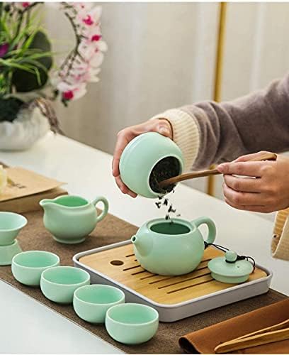 LİANXİAO Seramik Kung Fu çay seti Taşınabilir Seyahat çay seti Çaydanlık Çay Fincanı çay teneke kutusu Çay Huni Adil