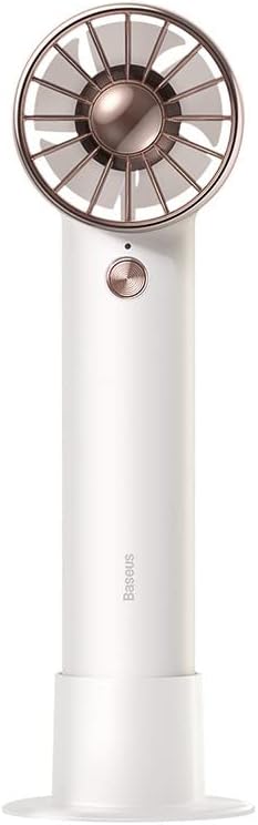 Gtest Taşınabilir el fanı, USB Şarj Edilebilir Mini Fan Masa Fanı Açık Soğutucu Güçlü Güç 2000mAh Gürültüsüz Seyahat