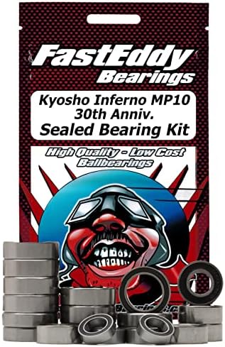 Kyosho Inferno MP10 30. Yıl ile Uyumlu FastEddy Rulmanlar. Mühürlü Rulman Kiti
