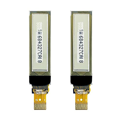 5 ADET 0.87 İnç Beyaz OLED Ekran Modülü Mını 12832 akıllı saat Ekran SSD1316 Sürücü IC Fiş Tipi IIC / I2C 15 Pin