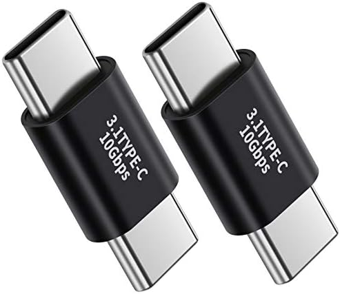 BOLS USB C Erkek-Erkek Adaptör (2 adet), USB C Tam Özellikli, Destek 10 Gbps Hızı, Ses ve Video, Hızlı Şarj Adaptörü…