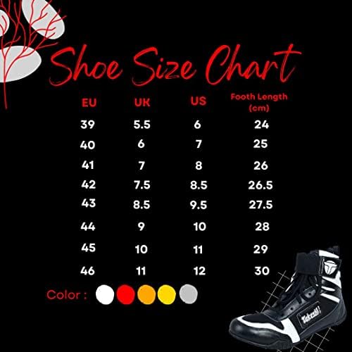 TFG Boks Ayakkabıları Hafif Erkek Ayakkabıları, Güreş Ayakkabıları, Halter Ayakkabıları Erkek, Bayan, Erkek ve Kız