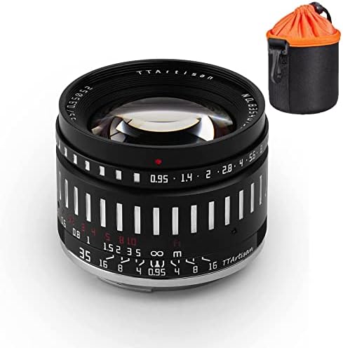 TTArtisan 35mm F0.95 APS-C Büyük Diyafram Manuel Lens Fuji Fujifilm X Dağı Kameralar ile Uyumlu XS10 X-A5 X-A7 X-M1