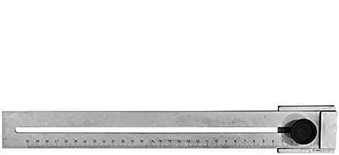 N/A 0-200mm / 0-300mm Karbon Çelik Markalama Kaliper Ağaç İşleme Ölçüm Markalama Ölçer Mezuniyet 0.1 mm Kural (Renk